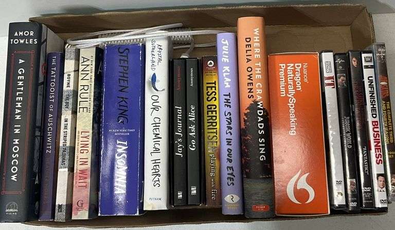 Misc Book and DVD lot