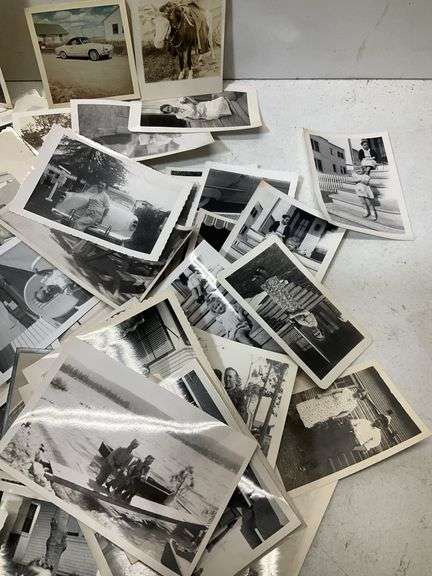 Ziploc of old pictures