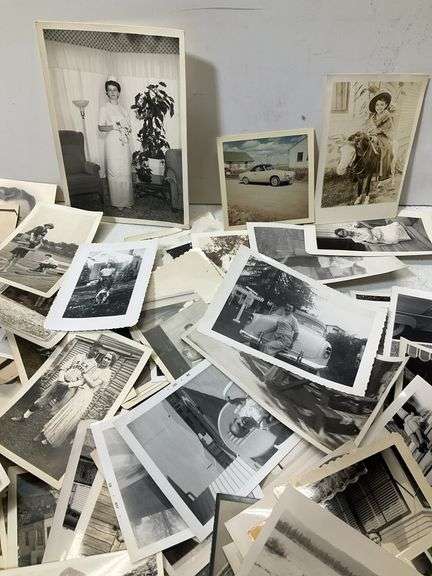 Ziploc of old pictures