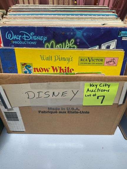 (Qty 59) Disney & Children LP records