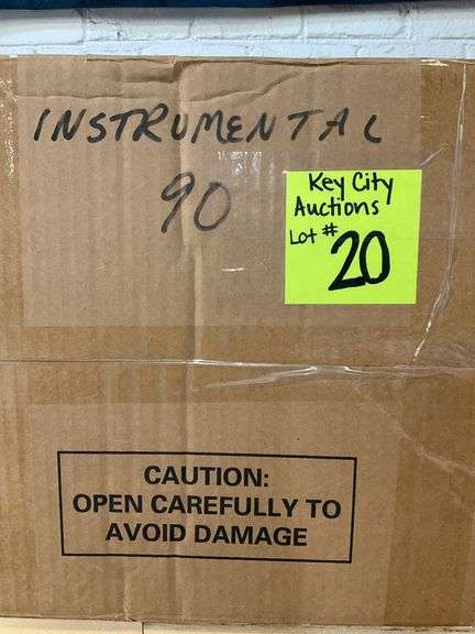 (Qty 90) instrumental LP record mystery box
