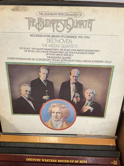 (Qty 19) LP record box sets