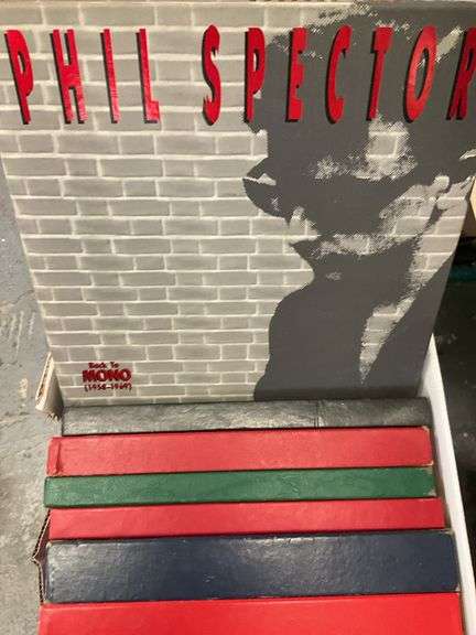 (Qty 10) LP record box sets