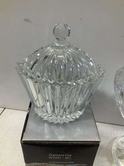 (4) Mikasa crystal lot