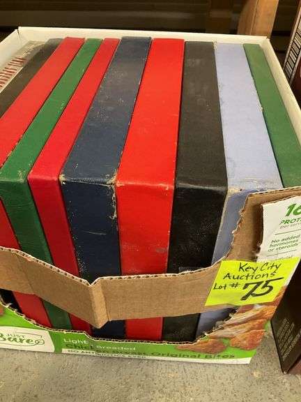 (Qty 10) LP record box sets