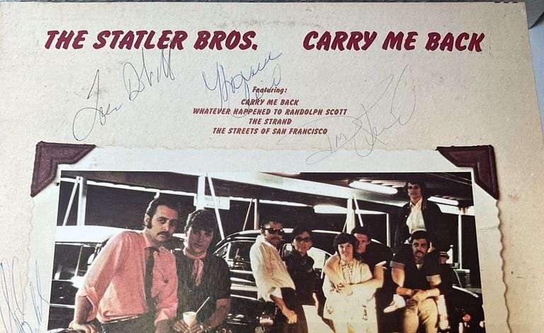 (Qty 14) Signed LP records