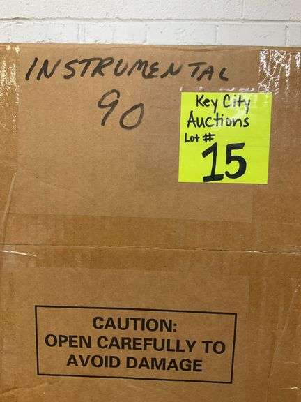 (Qty 90) instrumental LP records mystery box