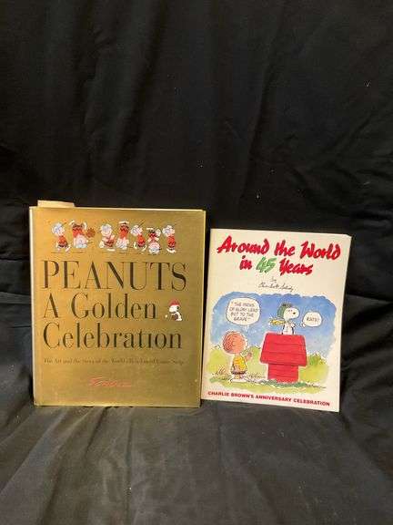 (Qty 2) Charlie Brown, Peanuts, Snoopy Books