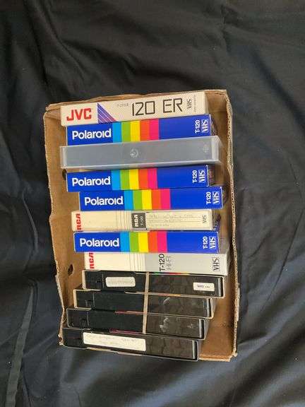 Miscellaneous homemade VHS tapes (12)