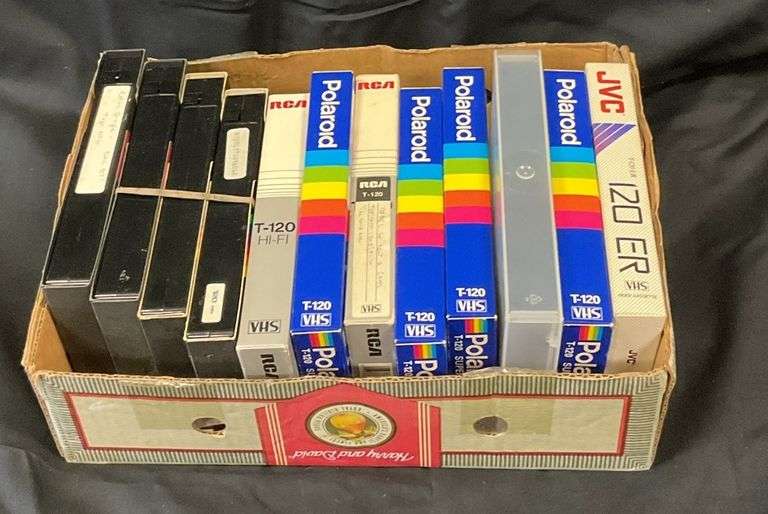 Miscellaneous homemade VHS tapes (12)