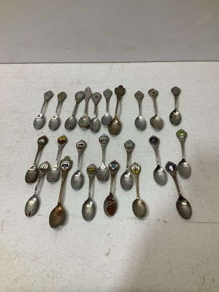 Assorted Collector spoons (qty 23)