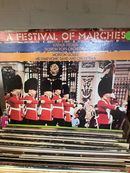 (Qty 120) instrumental LP records