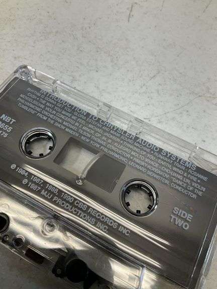 Introduction to Chrysler audio systems cassette tape