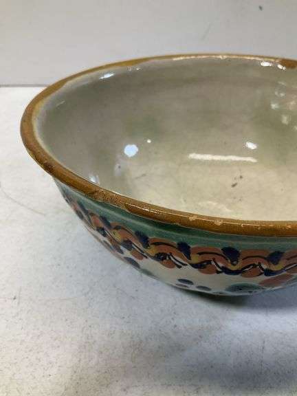 Talavera pottery 8” bowl