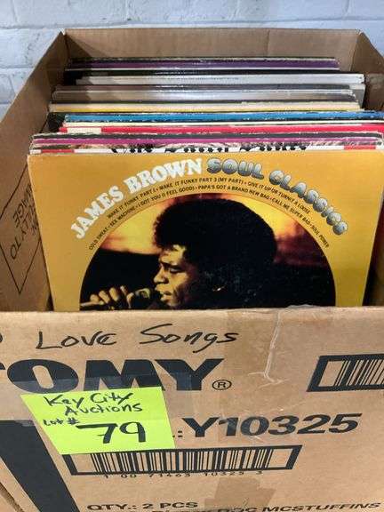 (Qty 50) love song LP records