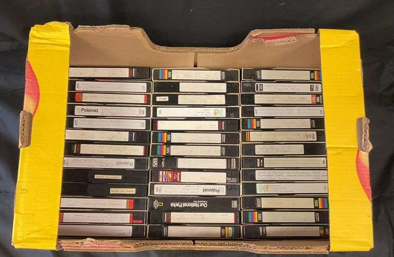 (Qty 39) Miscellaneous VHS lot
