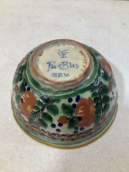 Talavera pottery 8” bowl