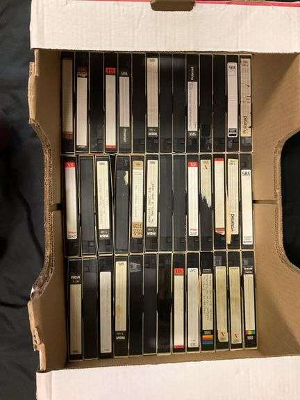 Miscellaneous Homemade VHS Lot (41)