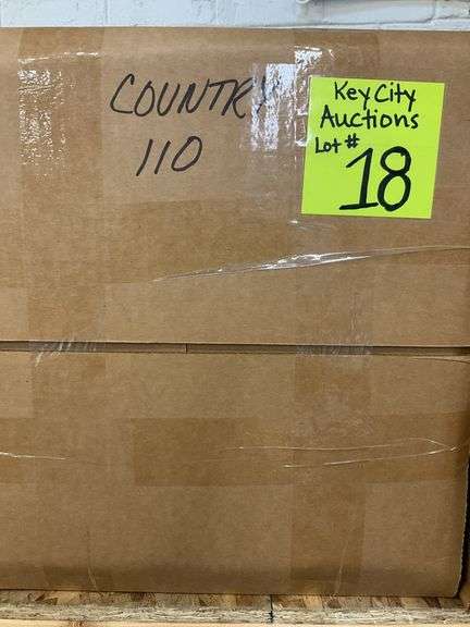 (Qty 110) country LP records mystery box