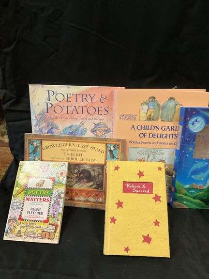 (Qty 12) Children’s Poetry Book Lot