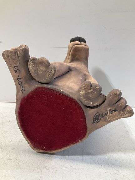 10” tall Ceramic dog