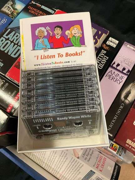 Books on Cassette Tapes Lot (17)