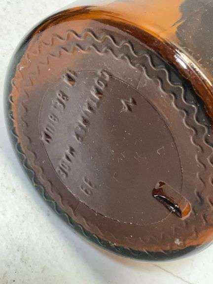 (4) wooden dishes, and glass jar lot