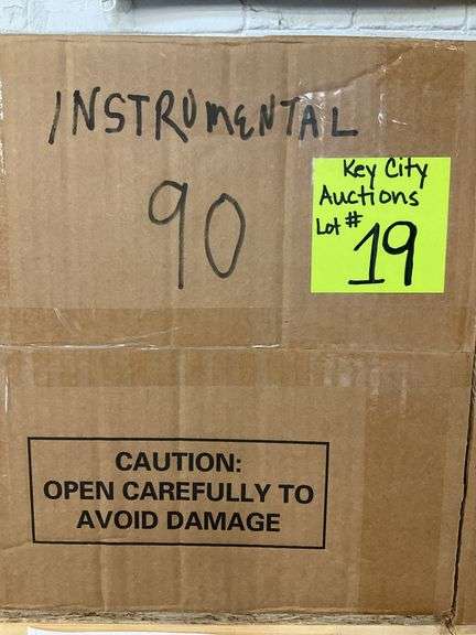(Qty 90) instrumental LP records mystery box