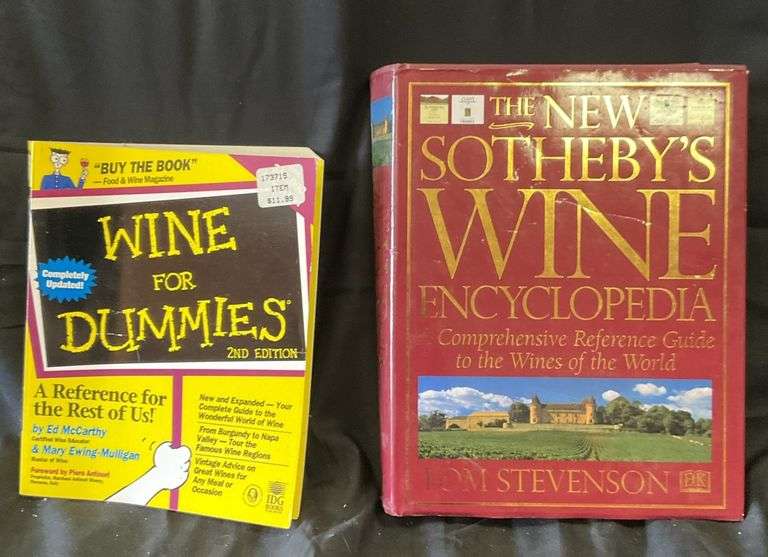 (Qty 2) Wine Books