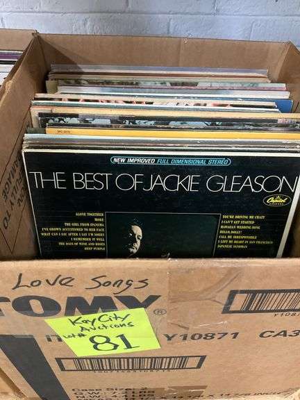 (Qty 50) love songs, LP records