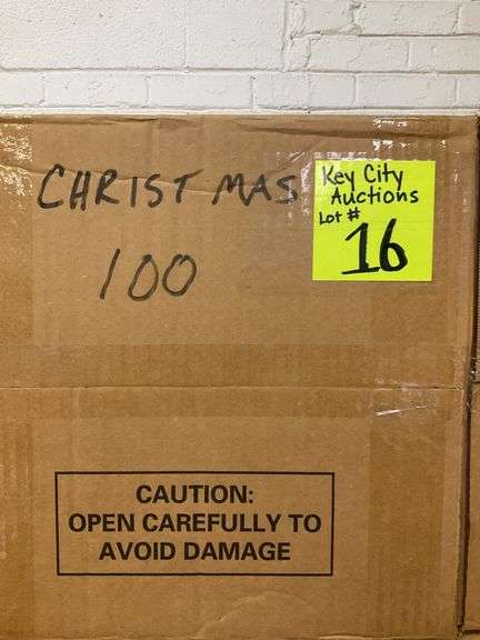 (Qty 100) Christmas LP records mystery box