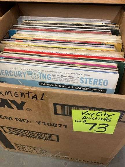 (Qty 70) instrumental LP records