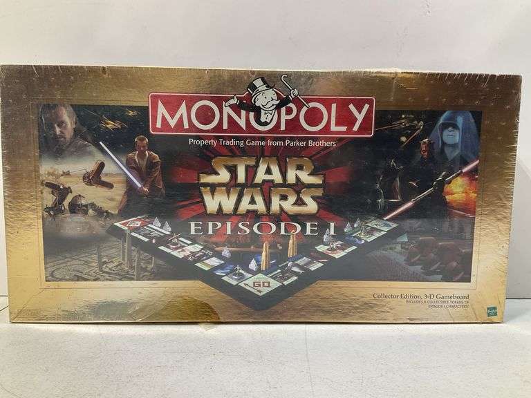 Star Wars episode one Monopoly game (factory sealed)