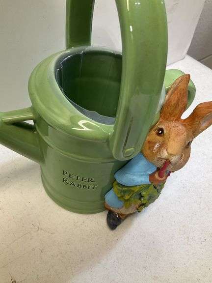 (9) angel and Peter rabbit decor lot