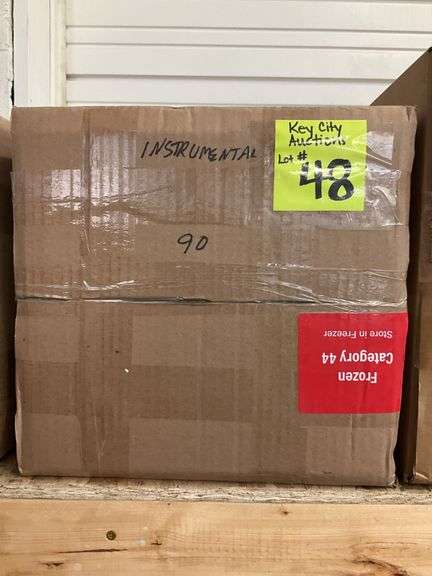 (Qty 90) instrumental LP records mystery box