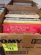 (Qty 50) Christmas LP record