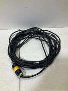 50' black extension cord