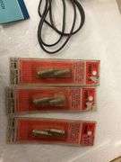 Vintage audio connectors, switches, and cables