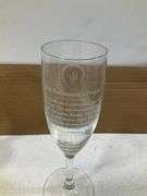 (11) wine and champagne glasses