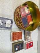 Tin of playing cards