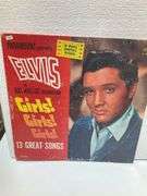 (Qty 82) Elvis LP records
