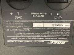 Bose acoustimass model AM–500 subwoofer speakers and surround sound