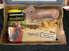 (9) Dachshund dog Lot (Isabel Bloom Sculpture)