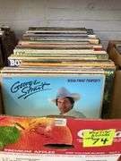 (Qty 130) country LP records