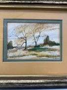 (Qty 2) Bonnie Gladish watercolor paintings