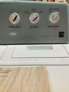NEW Kenmore auto moisture sensing series 300 dryer gas and electric (dent lower rear right corner, s