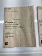 NEW Kenmore auto moisture sensing series 300 dryer gas and electric (dent lower rear right corner, s