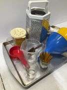 Baking sheet of kitchen supplies