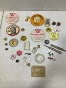 Miscellaneous buttons & pins