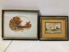 (Qty 2) Bonnie Gladish watercolor paintings
